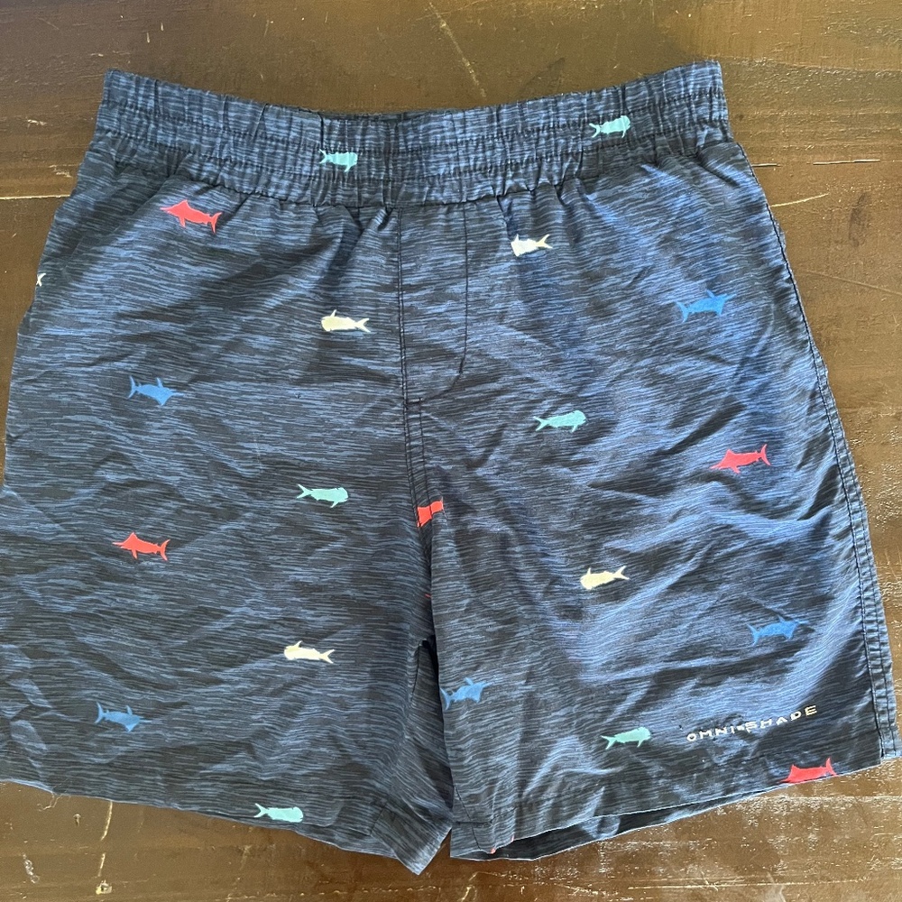 Columbia - PFG | Boys' Backcast Printed Shorts w/ Liner